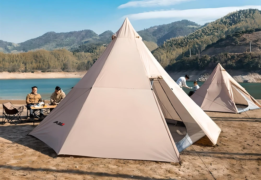 pyramid meditation tent